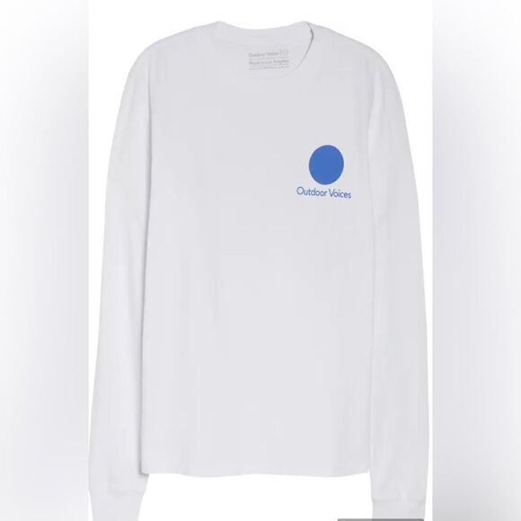 Long Sleeve Cotton Tee Outdoor Voices ✨✨✨ - Picture 3 of 4
